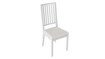 Обеденный стул Родос 2 (Белый матовый/тк № 166) в Магадане