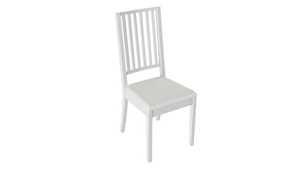 Обеденный стул Родос 2 (Белый матовый/тк № 166) в Магадане - изображение