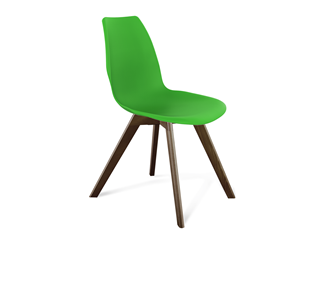 Обеденный стул SHT-ST29/S39 (зеленый ral 6018/темный орех) в Магадане