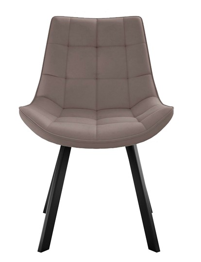 Обеденный стул 263 Поворотный, Микровелюр B5 Latte / опоры черные в Магадане - изображение 1