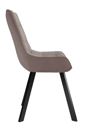 Обеденный стул 263 Поворотный, Микровелюр B5 Latte / опоры черные в Магадане - изображение 2