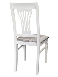 Кухонный стул Анри (белый-серебро, Атина серебро) в Магадане - предосмотр 1