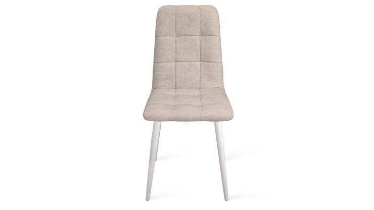 Кухонный стул Аспен К1С (Белый матовый/Микровелюр Duna Brilliant) в Магадане - изображение 3