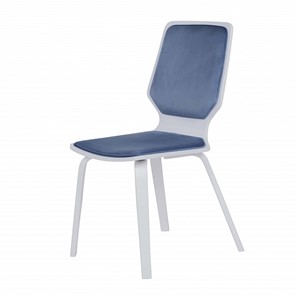 Обеденный стул Бертран Голубой - Белый в Магадане - предосмотр