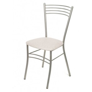 Кухонный стул Бистро СРП-080 Эмаль бриллиант Экотекс белый в Магадане - предосмотр