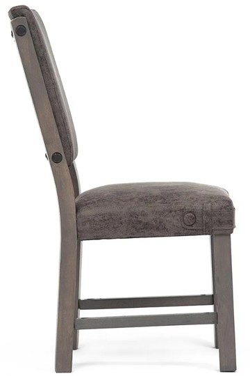Обеденный стул BOND (mod. 4290-18VB) 49х62х95 серый/серый антик арт.20423 в Магадане - изображение 2