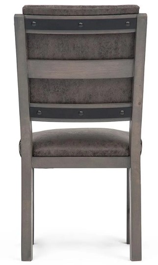 Обеденный стул BOND (mod. 4290-18VB) 49х62х95 серый/серый антик арт.20423 в Магадане - изображение 3