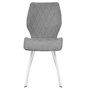 Кухонный стул Челси СРП-038 серый/белый в Магадане