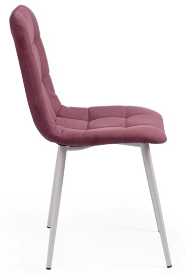 Обеденный стул CHILLY MAX 45х54х90 сливовый 16/белый арт.18286 в Магадане - изображение 1