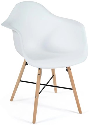 Кресло CINDY (EAMES) (mod. 919) 60х62х79 белый арт.19047 в Магадане - изображение