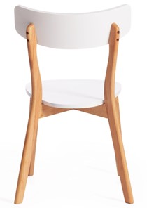 Обеденный стул Claire, дерево гевея/МДФ 48x49,5x81,5 Белый/натуральный (2 шт) арт.15113 в Магадане - предосмотр 3