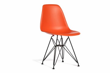 Обеденный стул DSL 110 Black (оранжевый) в Магадане
