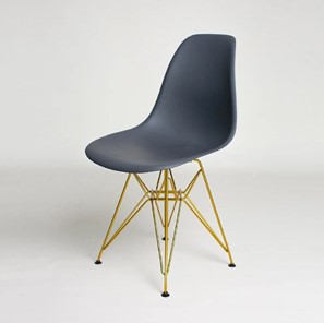 Обеденный стул DSL 110 Gold (темно-серый) в Магадане