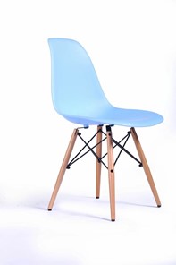 Обеденный стул DSL 110 Wood (голубой) в Магадане - предосмотр