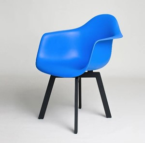 Обеденный стул DSL 330 Grand Black (Синий) в Магадане - предосмотр