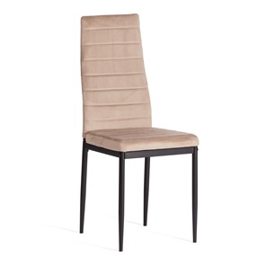 Стул кухонный Easy Chair (mod. 24-1) 49x41x98 Beige (бежевый) HLR8 / черный, арт.20546 в Магадане - предосмотр