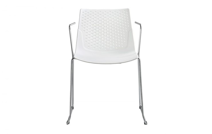 Обеденный стул FX-05F WHITE в Магадане - изображение 1