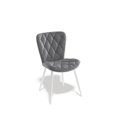 Обеденный стул Kenner 150KM серый/белый в Магадане - изображение