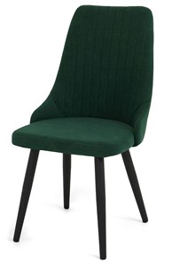 Обеденный стул Клэр (Изумрудный Т189/ноги черные) в Магадане - предосмотр