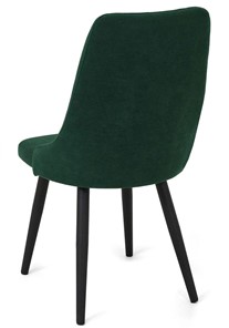 Обеденный стул Клэр (Изумрудный Т189/ноги черные) в Магадане - предосмотр 5