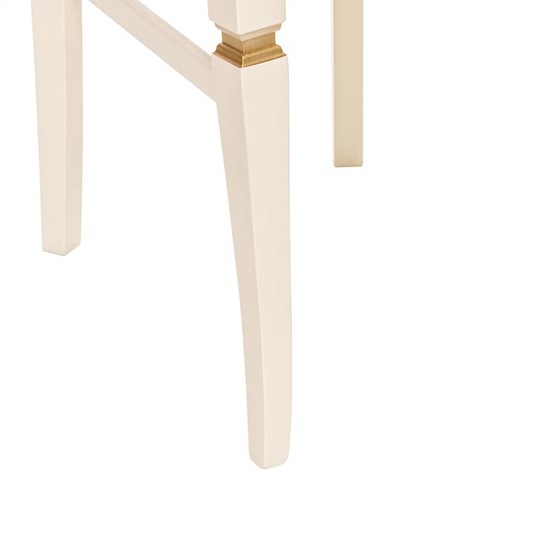Кухонный стул Leset Юта (Слоновая кость 1013 + золотая патина) в Магадане - изображение 7