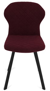 Кухонный стул Марио (Бордо Т175/ноги черные) в Магадане - предосмотр 1