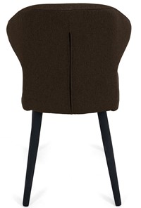 Кухонный стул Марио (Коричневый Т02/ноги черные) в Магадане - предосмотр 5