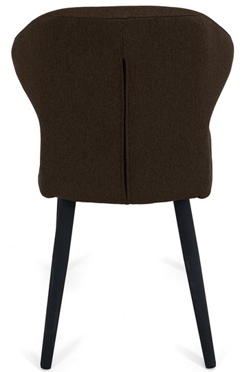 Кухонный стул Марио (Коричневый Т02/ноги черные) в Магадане - изображение 5