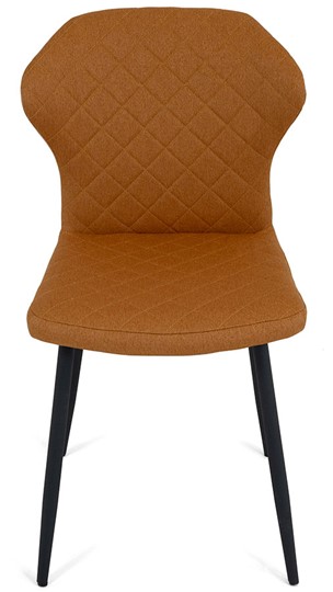 Обеденный стул Марио (Терракотовый Т041/ноги черные) в Магадане - изображение 1