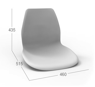 Кухонный стул SHT-ST29/S39 (серый ral 7040/прозрачный лак) в Магадане - предосмотр 17