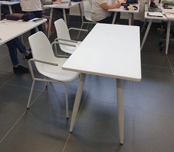 Обеденный стул SHT-ST29/S87 (серый ral 7040/хром лак) в Магадане - предосмотр 15