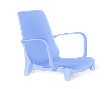 Кухонный стул SHT-ST76/S424-С (голубой/коричневый муар) в Магадане - предосмотр 14