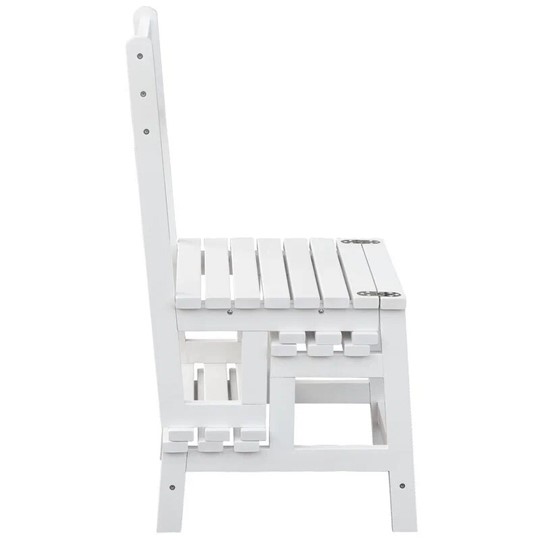 Обеденный стул стремянка Массив (белый) в Магадане - изображение 4