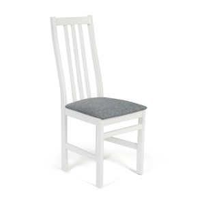 Обеденный стул SWEDEN / white, ткань серая (16/1) id 19556 разобранный в Магадане
