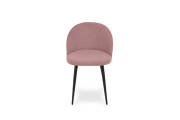 Обеденный стул Лайт розовый черные ножки в Магадане - предосмотр 1
