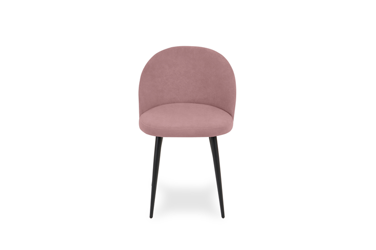 Обеденный стул Лайт розовый черные ножки в Магадане - изображение 1