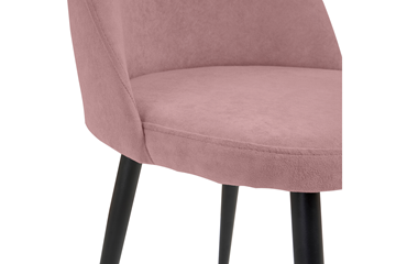 Обеденный стул Лайт розовый черные ножки в Магадане - предосмотр 2
