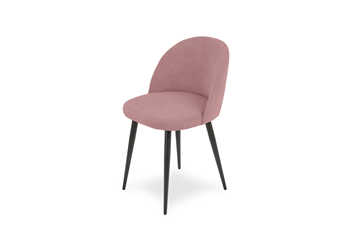 Обеденный стул Лайт розовый черные ножки в Магадане - предосмотр 3