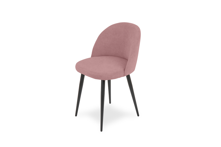 Обеденный стул Лайт розовый черные ножки в Магадане - изображение 3