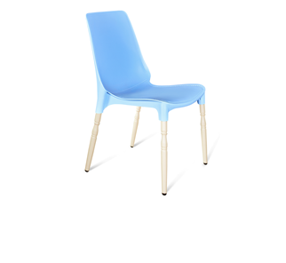 Кухонный стул SHT-ST75/S424-F (голубой/ваниль) в Магадане - предосмотр