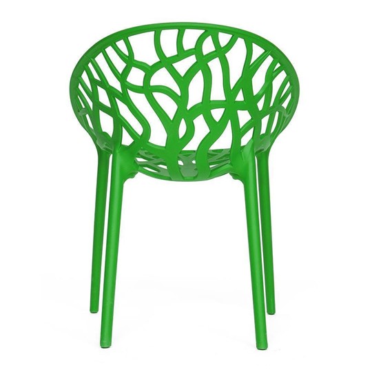 Обеденное кресло BUSH (mod.017) пластик 60*58,5*80 зеленый, арт.12653 в Магадане - изображение 3