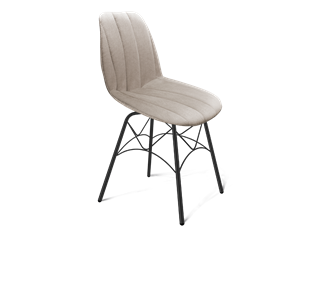 Обеденный стул SHT-ST29-С1 / SHT-S107 (лунный камень/черный муар) в Магадане