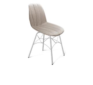 Обеденный стул SHT-ST29-С1 / SHT-S107 (лунный камень/хром лак) в Магадане