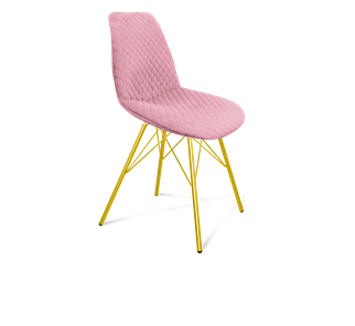 Обеденный стул SHT-ST29-С22 / SHT-S37 (розовый зефир/золото) в Магадане