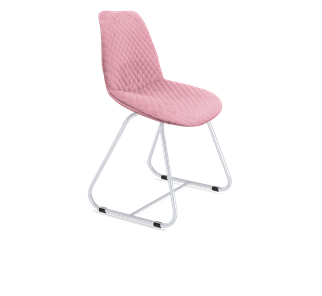 Обеденный стул SHT-ST29-С22 / SHT-S38 (розовый зефир/хром лак) в Магадане