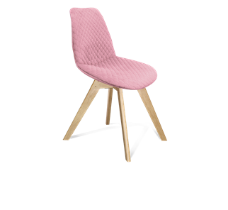 Обеденный стул SHT-ST29-С22 / SHT-S39 (розовый зефир/прозрачный лак) в Магадане