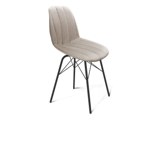 Обеденный стул SHT-ST29-С1 / SHT-S64 (лунный камень/черный муар) в Магадане - предосмотр