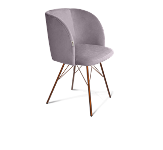 Обеденный стул SHT-ST33 / SHT-S37 (сиреневая орхидея/медный металлик) в Магадане