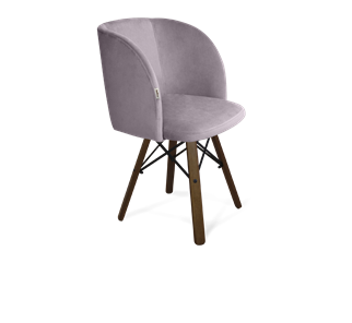 Обеденный стул SHT-ST33 / SHT-S70 (сиреневая орхидея/темный орех/черный муар) в Магадане