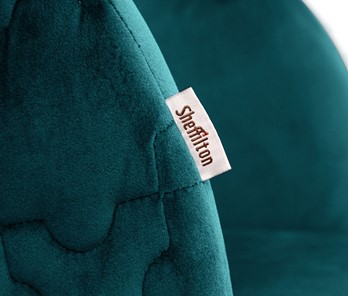 Обеденный стул SHT-ST33-1 / SHT-S95-1 (альпийский бирюзовый/черный муар) в Магадане - предосмотр 6